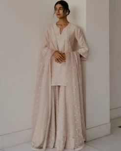 Pearl & Cutdana Gharara