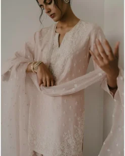 Pearl & Cutdana Gharara