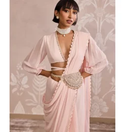 Pearl Sari Set