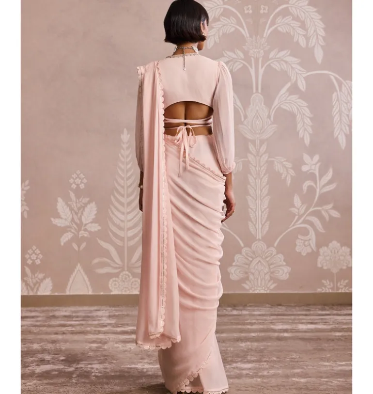 Pearl Sari Set