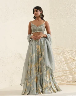 Periwinkle Lehenga Set