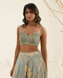 Periwinkle Lehenga Set