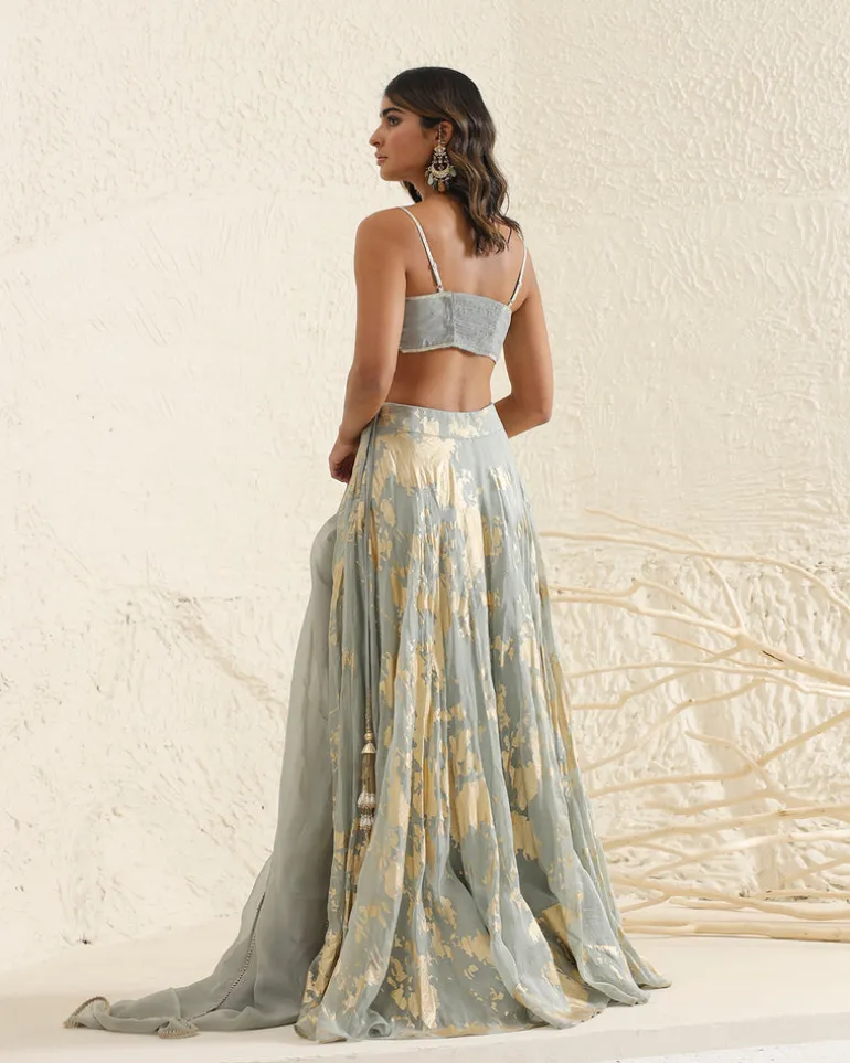 Periwinkle Lehenga Set