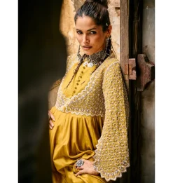 Phalghuni Zardozi Anarkali Set