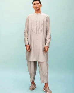 Pinch Grey Kurta Set