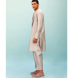 Pinch Grey Kurta Set