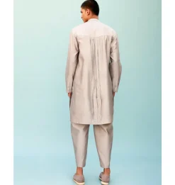 Pinch Grey Kurta Set