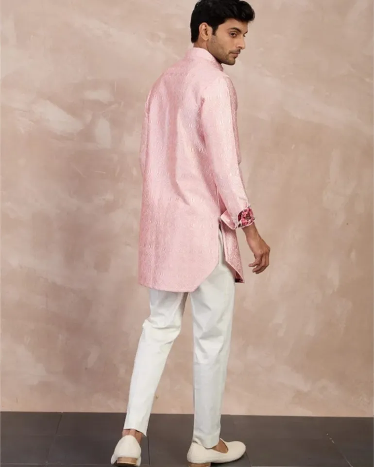 Pink Maze Foe Kurta Set