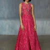 Pink Printed Jumpsuit