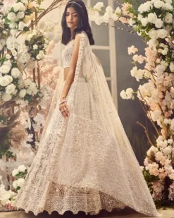 Pink Sage Lehenga Set