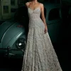 Powder Blue Pearl Gown
