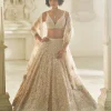 Powder Pink Three-Dimensional Lehenga Set