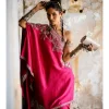Pranjali Pink Shoulder Gota Cape Set