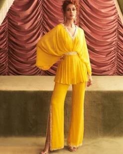 Prerna Peplum & Pants Set
