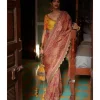 Print Organza Sari Set