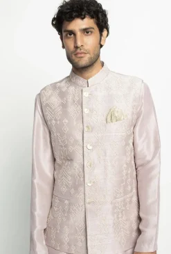 Pyazi Sadri Kurta Set