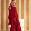 Qasida Short Anarkali Set