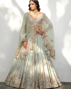 Rachel Raw Silk Lehenga Set