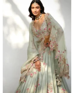 Rachel Raw Silk Lehenga Set