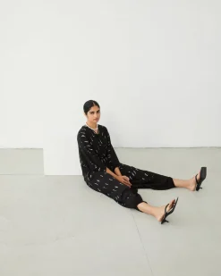 Raindrop Shibori Jumpsuit