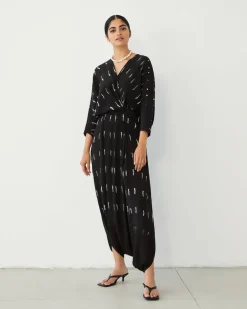 Raindrop Shibori Jumpsuit