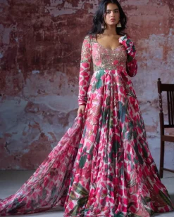 Ramaya Anarkali Set