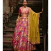 Rani Pink Shimmy Shimmy Lehenga Set
