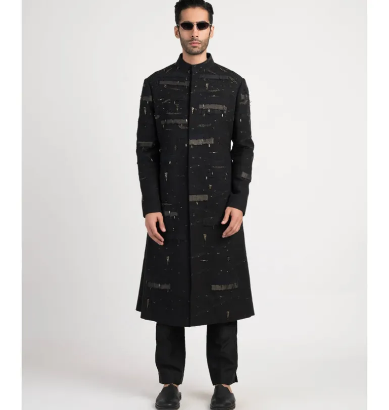 Ravaan Long Jacket Set