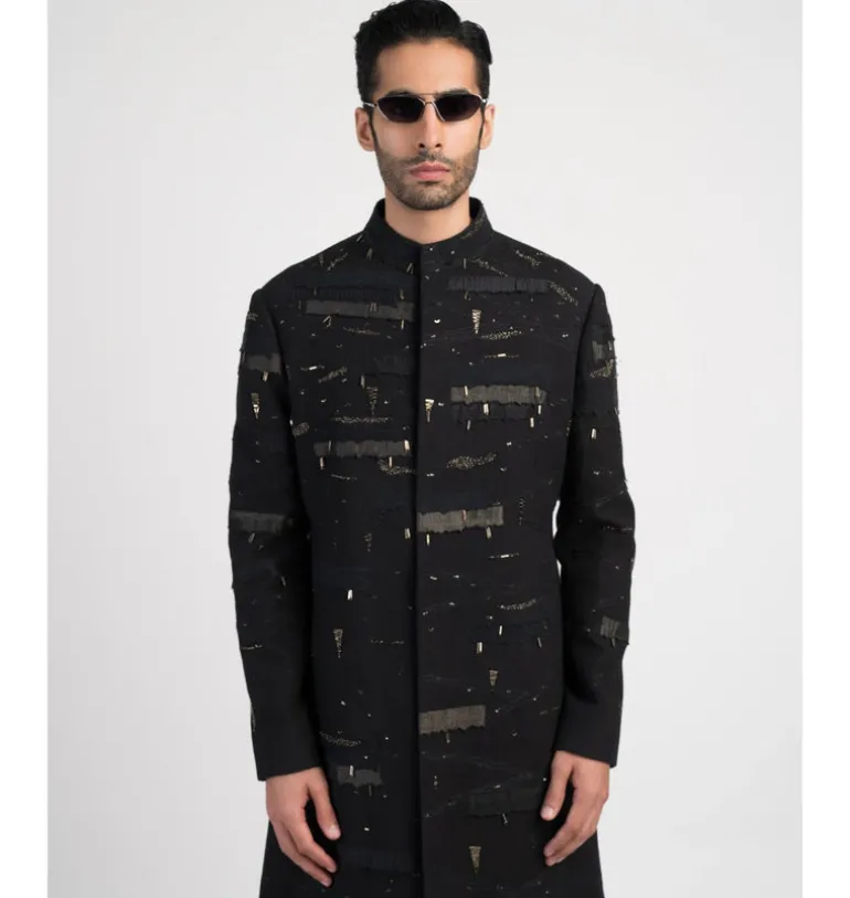 Ravaan Long Jacket Set