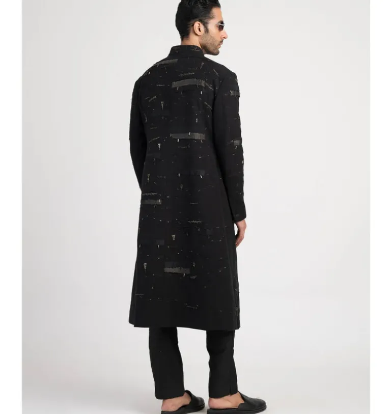 Ravaan Long Jacket Set