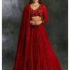 Red Boot Lehenga Set