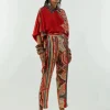 Red Mandala Pant