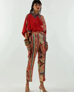 Red Mandala Pant