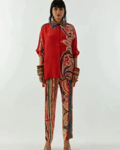 Red Mandala Pant