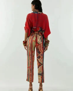 Red Mandala Pant
