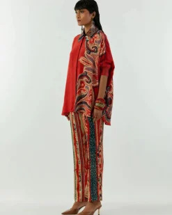 Red Mandala Top