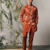 Red Riviera Kurta & Pajama