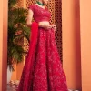 Red Zoya Lehenga Set