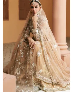 Regal Gold Hued Angrakha Set