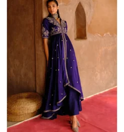 Reinas Anarkali Drape Set