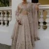 Resham & Dabka Work Lehenga