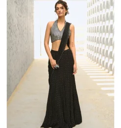 Reva Pre-Drape Sari Set