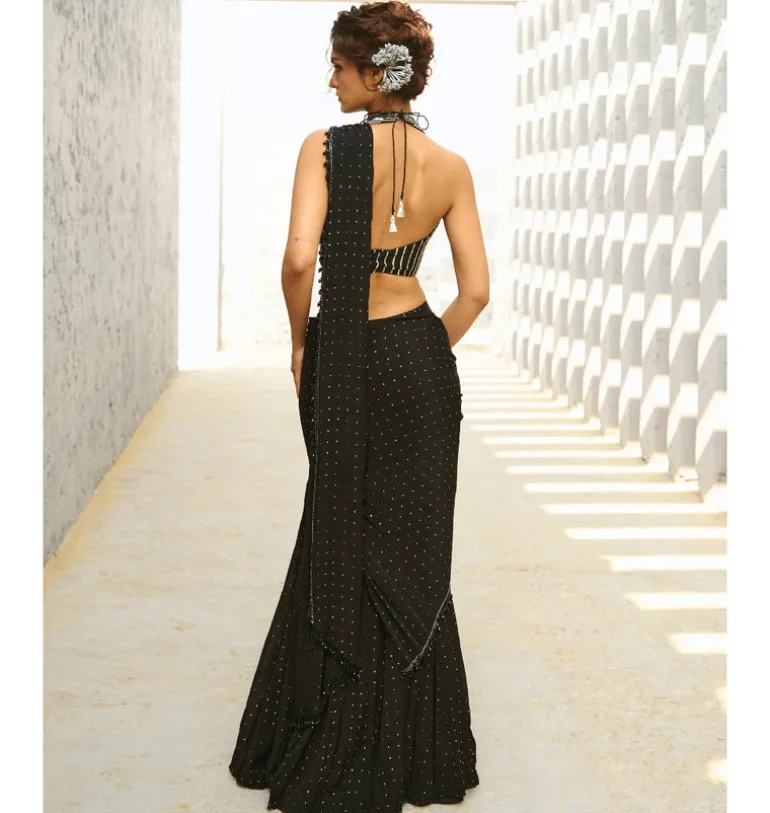 Reva Pre-Drape Sari Set