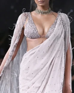 Rhea Chiffon Sari Set