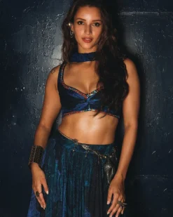 Riley Magnolia Lehenga Set