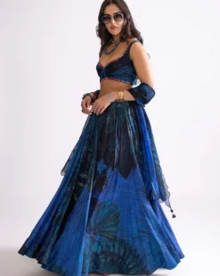 Riley Magnolia Lehenga Set