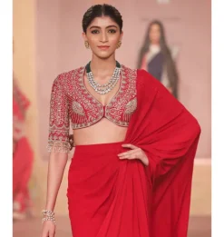 Rivanya Pre-Draped Sari Set