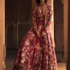 Romantic Pair Of Bird Lehenga Set