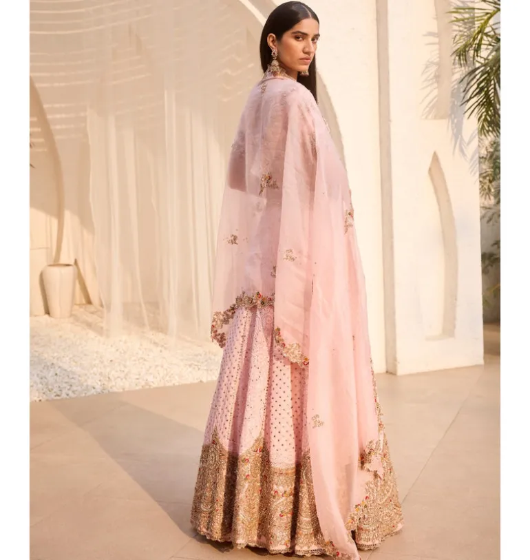 Rosaline Chikankari Lehenga Set