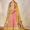 Rose Thandai Lehenga Set